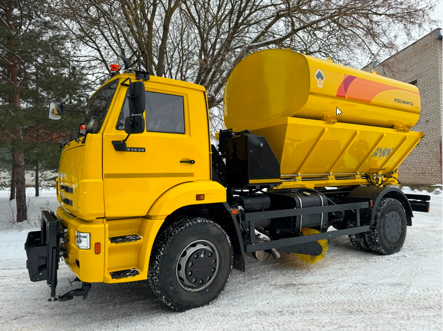 Комбинированная дорожная машина КО-806-40 на ш. КАМАЗ-53605 — универсальный помощник для современных дорог