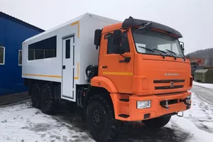 Вахтовый автобус 28+2 места, шасси КАМАЗ- 43118-50 (мод.42261)