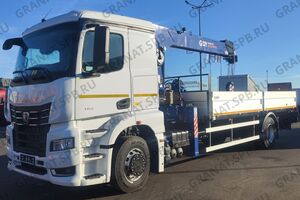 Бортовой а/м с КМУ на шасси КАМАЗ 53251