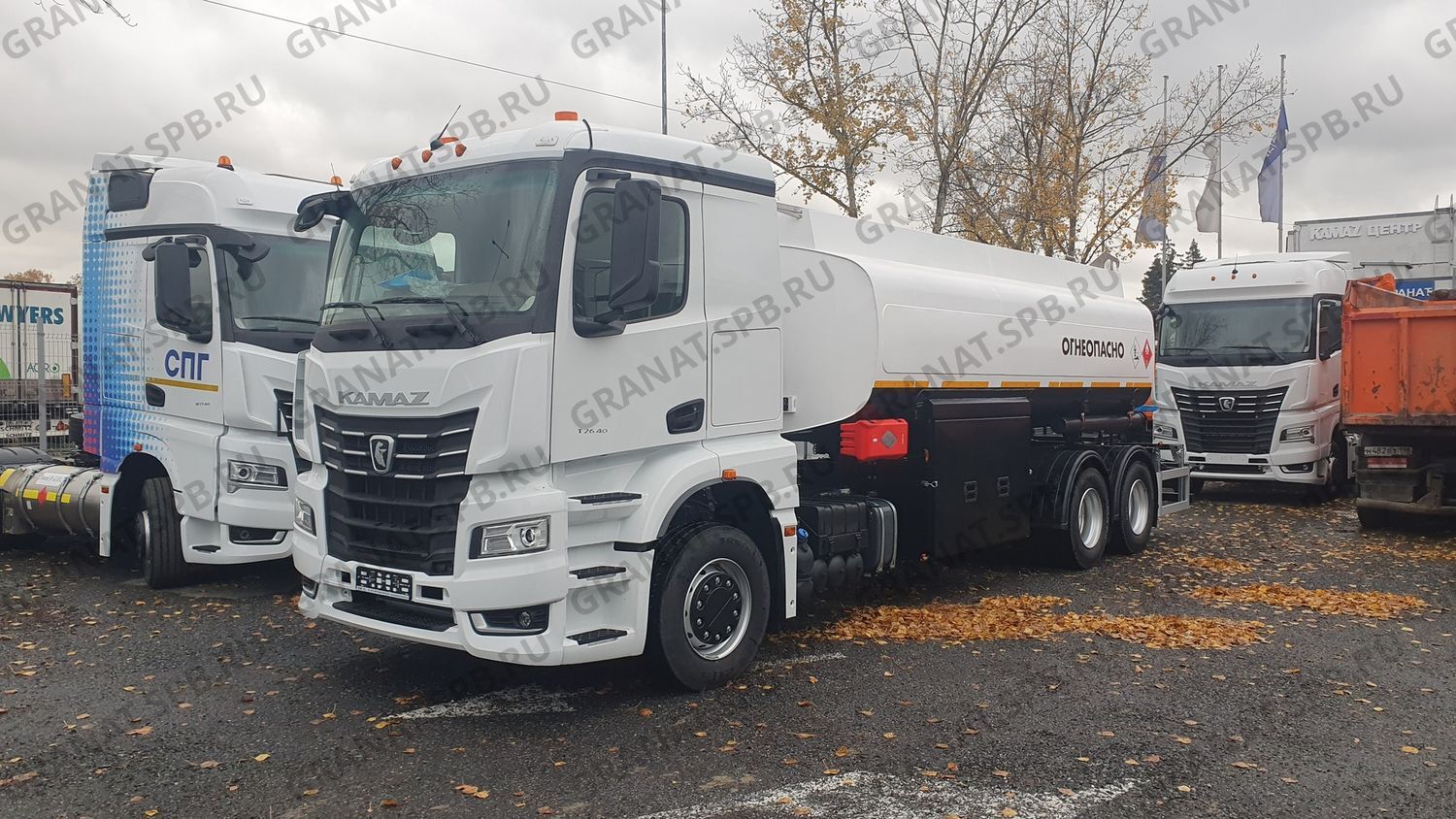 Автоцистерна АЦ-18 (АТЗ-III.KMZ) на шасси КАМАЗ 65658 (К5)