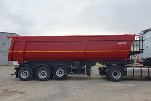 самосвальный полуприцеп НЕФАЗ, V-30 куб.м., г/п - 31,4 тн, ССУ - 1200 мм, оси BPW, торм.сисит SORL