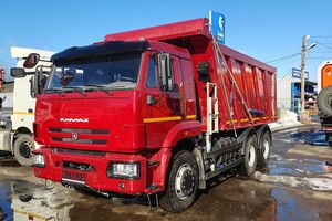 самосвал КАМАЗ 6520-7080-49 6х4, рестайлинг 2