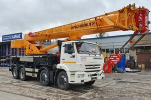 Автокран ИВАНОВЕЦ КС-65740-6, г/п 40 т на шасси КАМАЗ 6540-3911-48(A5)