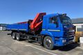 кран-манипулятор автомобильный с КМУ IM-320 за кабиной, нижнее управление, ш.65117-3010-50
