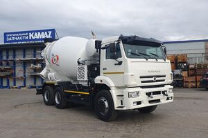 автобетоносмеситель 5814Z9 на шасси КАМАЗ 6520-3035-48(A5), 9 куб.