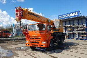 автокран ИВАНОВЕЦ КС-35714К-3, г/п 16 т на шасси КАМАЗ 53605-48