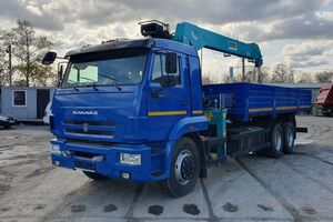 Бортовой КАМАЗ 65117-48 с кму HKTC 8016