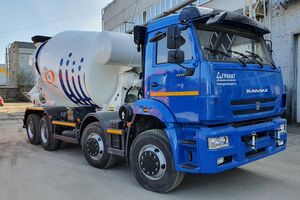 Автобетоносмеситель 5814W0 на шасси КАМАЗ 65201-3930-49(B5), 10 куб.