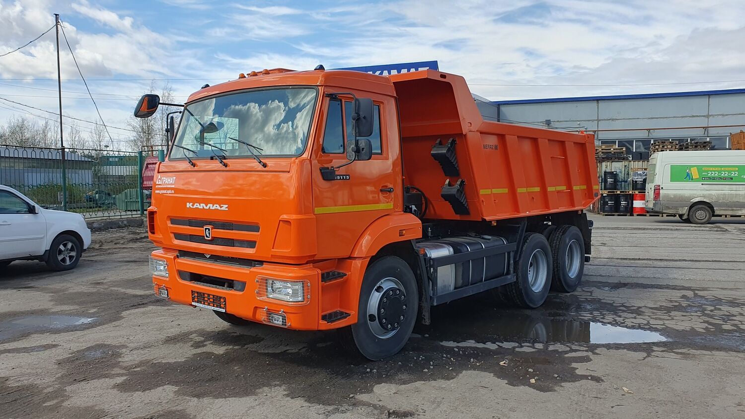 самосвал КАМАЗ 65115-606058-48(A5) 6x4, пакет Юг