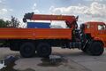 Бортовой КАМАЗ 43118-73094-50 с ПАЛФИНГЕР ИНМАН ИT-150 без доп.опор, передние опоры поворотные