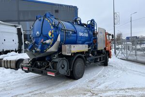автоцистерна вакуумная 4679N3-40 (МВ-10) на шасси КАМАЗ 53605-А5
