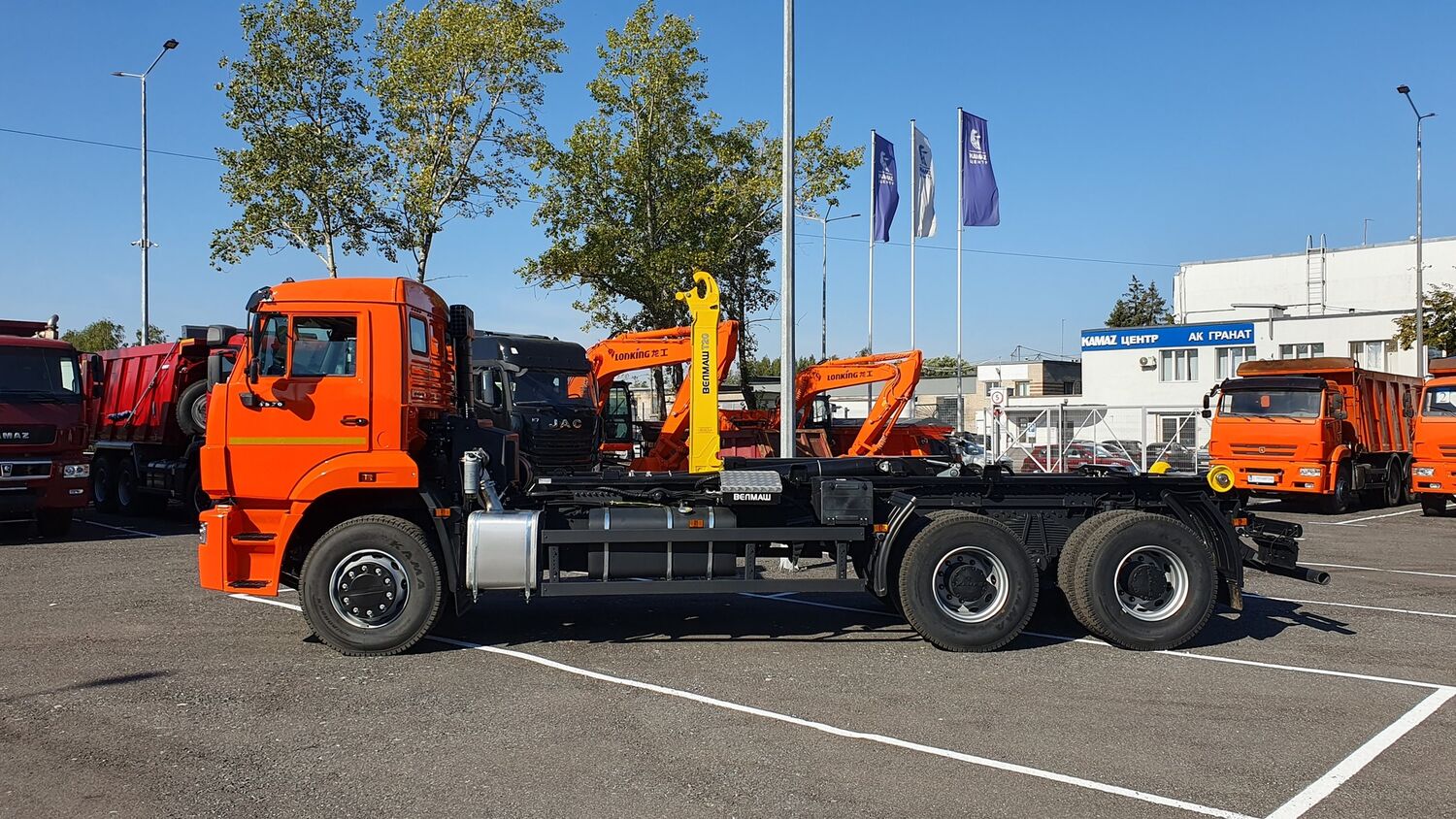 крюковой погрузчик, ВК Т20-6000, с гидроупорами на ш. 6520-23072-53