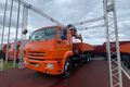 бортовой КАМАЗ 65115-3094-48 с КМУ PALFINGER INMAN ИТ-150 без доп.опор