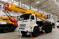 Автокран ИВАНОВЕЦ КС-45717К-3М-22, г/п 25 т на шасси КАМАЗ 43118-23011-50