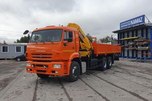 а/м бортовой с КМУ XCMG SQZ200-4; ш. 6520-3910-49