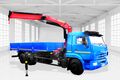 бортовой а/м с КМУ 23500А за кабиной, поворотные опоры, ш. 65117-3010-48