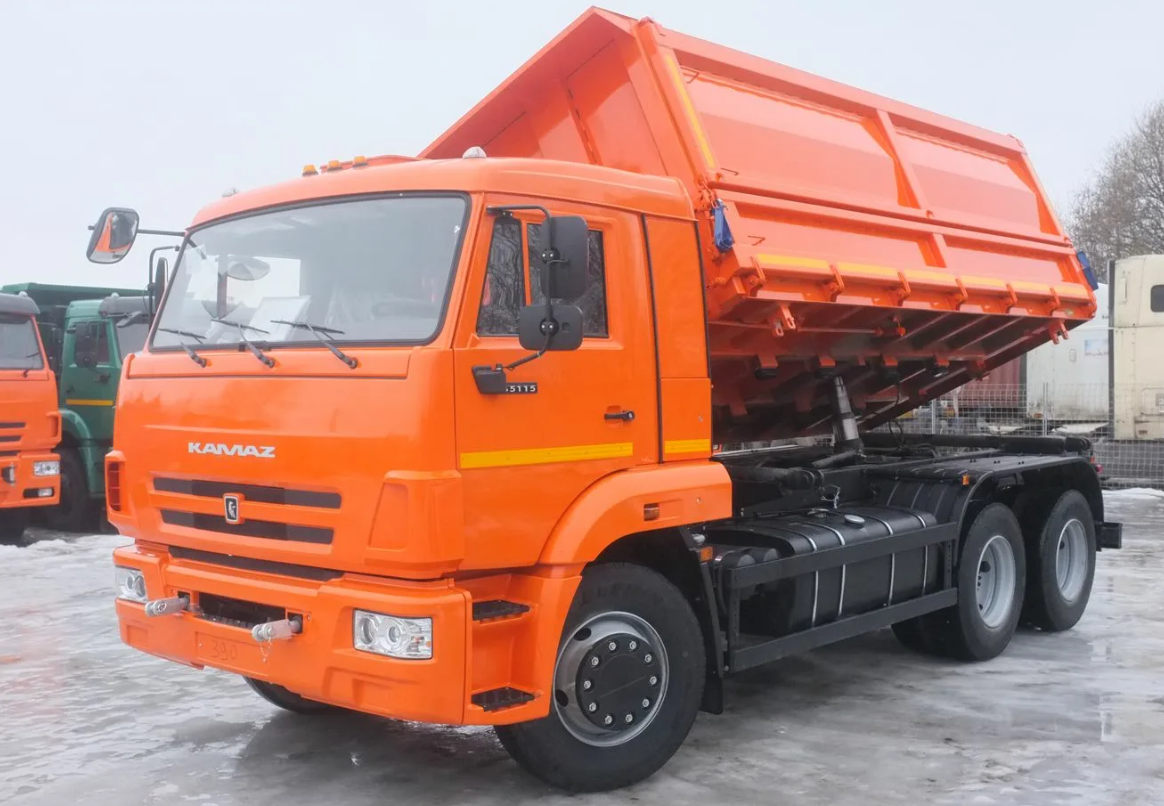 Cамосвал КАМАЗ 45144-6091-48(А5) с боковой разгрузкой