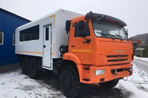 вахтовый автобус 28+2 места, шасси КАМАЗ- 43118-50 (мод.42261)