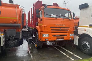 Сортиментовоз с ГМУ VM10L86 на шасси КАМАЗ 43118-73094-50