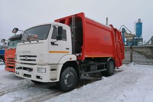 Мусоровоз КО-427-72 с порталом на шасси КАМАЗ 53605-48