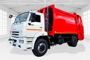 мусоровоз КО-427-72, ш 53605-3950-48, V кузова 18,5 м3, задняя загрузка