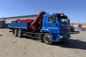 бортовой а/м КАМАЗ 65117-56 А5 с КМУ SUNHUNK K 238-04