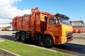 мусоровоз КО-440-5 (вместимость кузова 22м3, боковая загрузка, универсальный захват)