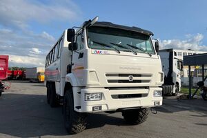 автобусы вахтовые НЕФАЗ, 28+2 мест, сид.СПА-300 с 3-х т.ч.РБ, на шасси КАМАЗ-5350