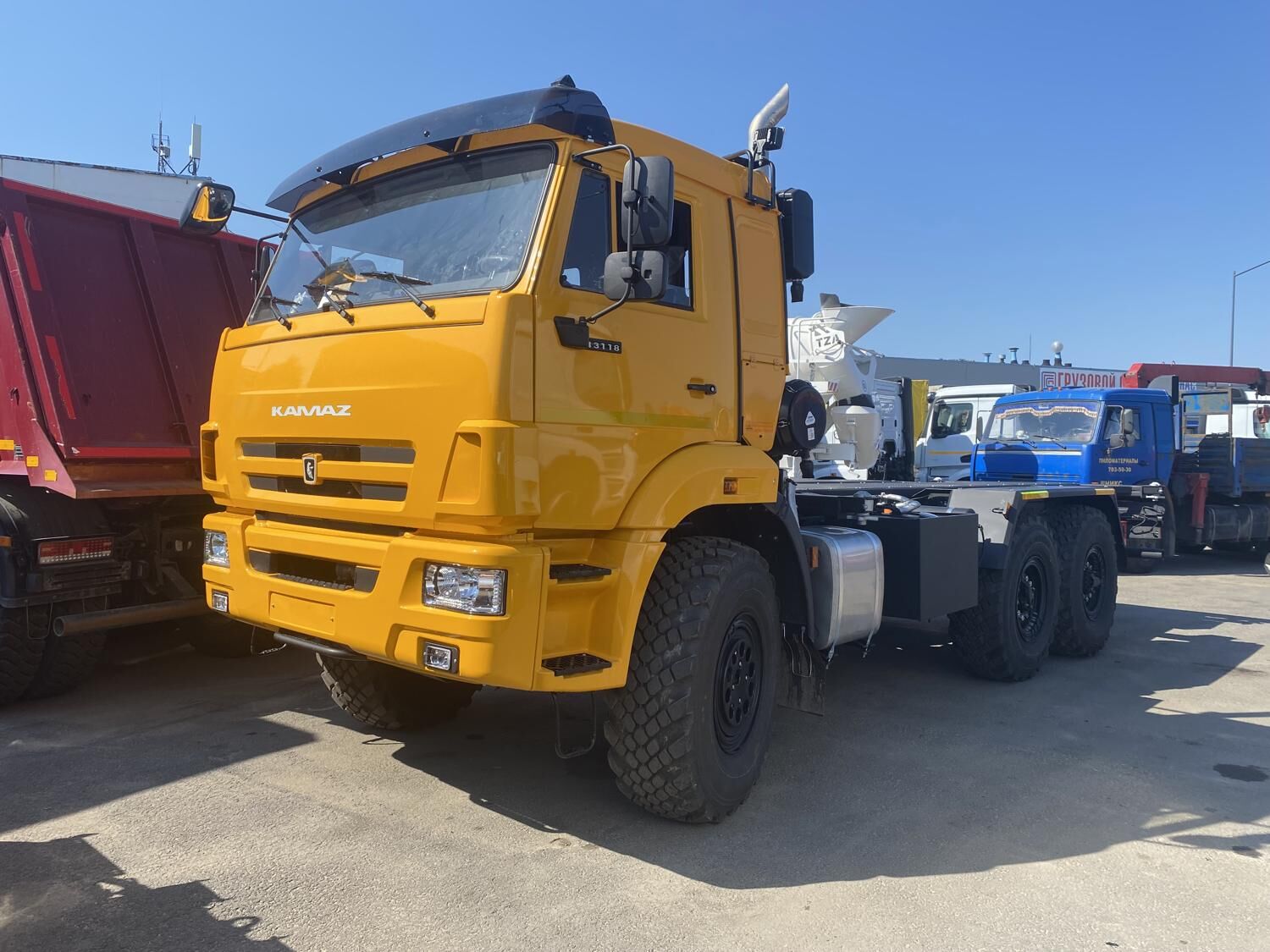 автомобиль-контейнеровоз 680248 на шасси КАМАЗ 43118-50