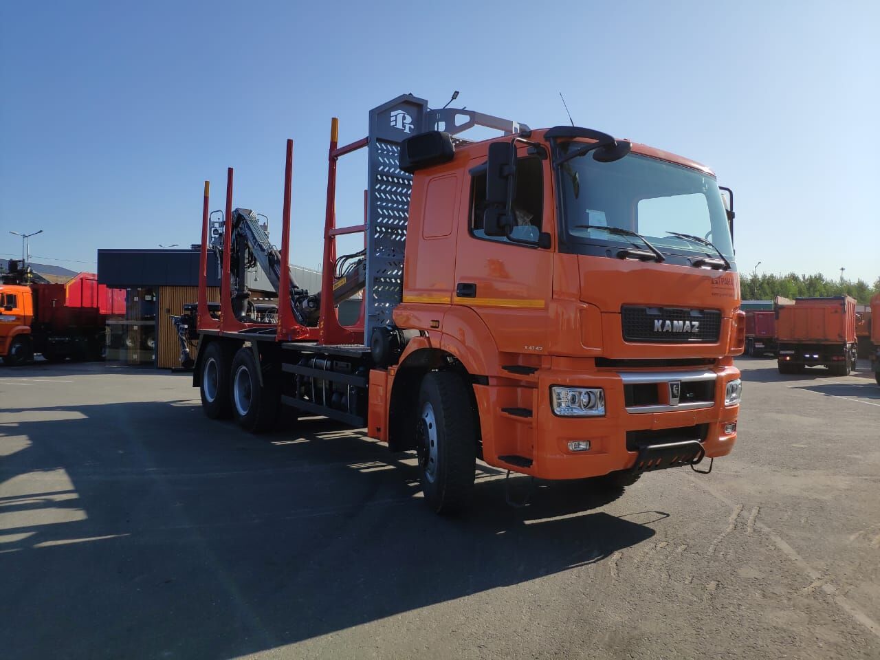 Cортиментовоз КАМАЗ 6580-3051-68 c ГМ Kesla 2009ST