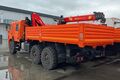 Бортовой КАМАЗ 43118 с кму INMAN IM-150N сдвоенная кабина