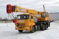 кран автомобильный ГАЛИЧАНИН КС-55713-1; г/п 25 т, длина стрелы 22 м. шасси КАМАЗ 65115 (6х4)