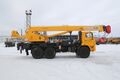 кран автомобильный ГАЛИЧАНИН КС-55713-5; г/п 25 т, длина стрелы 22 м. шасси КАМАЗ 43118 (6х6)