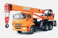 кран автомобильный КЛИНЦЫ КС-55713-1К-1 г/п 25 т, длина стрелы 21 м; на шасси КАМАЗ 65115 6х4