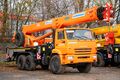 кран автомобильный КЛИНЦЫ КС-55713-5К-4В; г/п 25 т, длина стрелы 33 м; шасси 43118 6х6
