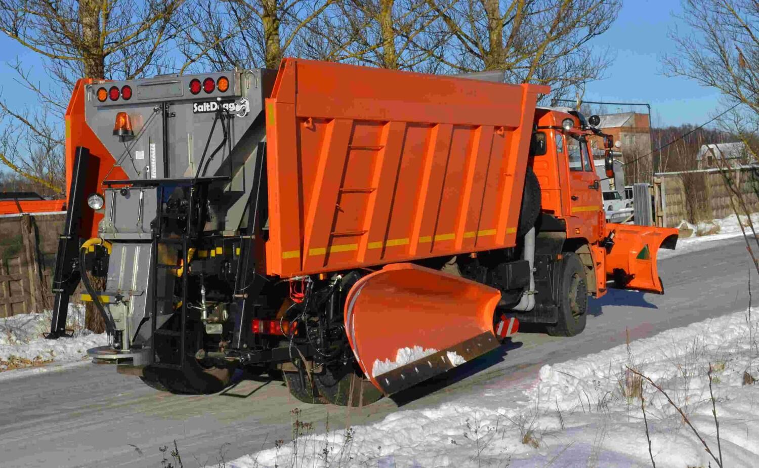 КДМ-7881010 на с.КамАЗ-6520-53 (ПС (нерж, V=10,5 м3), Комбинированный и Боковой отвалы)