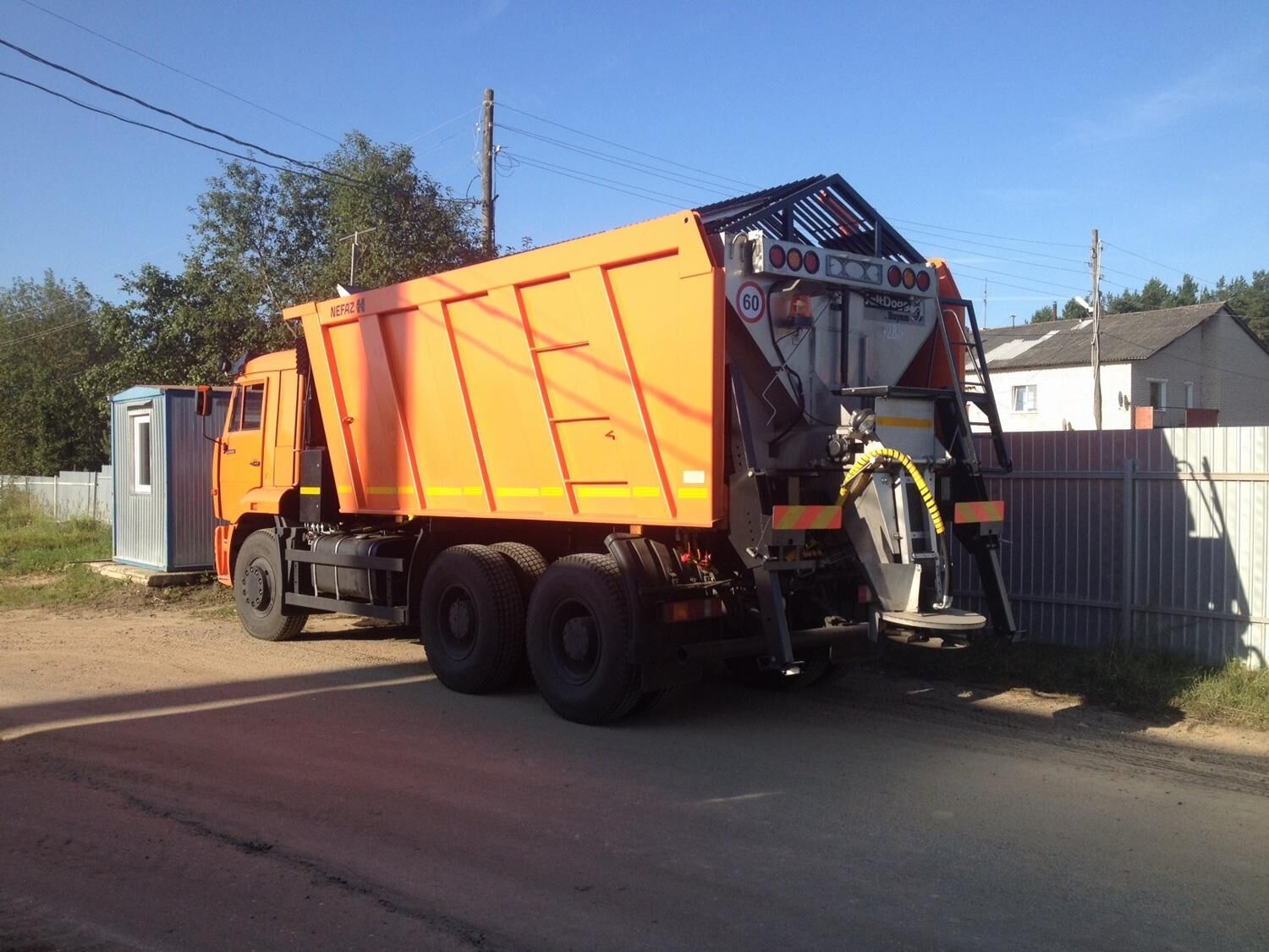 КДМ-7881010 на с.КамАЗ-6520-49 (ПС (нерж, V=10,5 м3)