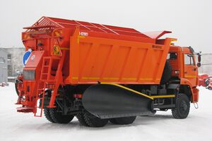 ЭД-405В3 на с.КамАЗ-6522 (ПС (сталь 09Г2С V=10,5 м3), Боковой отвал
