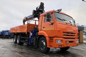 Бортовой КАМАЗ 65115-3094-50 с КМУ DONGYANG DY SS 1926