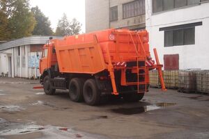 ЭД-405А1 на с.65115-50 (ПМ пласт, V=8,4 м3, Передняя рейка)
