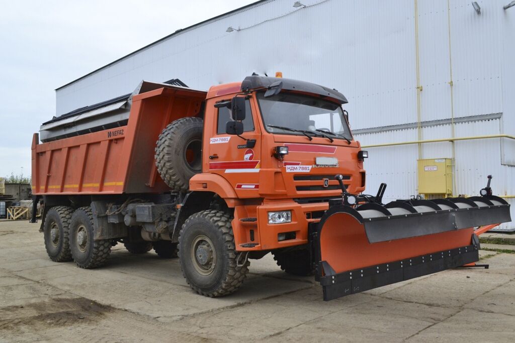 КДМ-7881012 на с.65222 (ПС нерж, V=10,5 м3, Передний отвал)