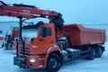 КДМ-650-07-01 на ш.6520-53 (ГМУ, Самосвальный кузов, Передний отвал)