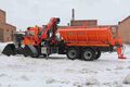КДМ-650-01 на ш.65115-50 (ГМУ, ПС сталь 09Г2С, V=8 м3, Передний отвал)