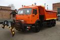 КДМ-650-04 на ш.65115-48 (Самосвальный кузов, ПС сталь 09Г2С, V=8 м3, Передний отвал)