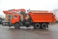 КДМ-650-05 на ш.65115-48 (ГМУ, Самосв. кузов, ПС сталь 09Г2С, V=8 м3, Передний отвал, Средний нож)