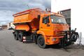 КДМ-650-08 на ш.65115-50 (ПС сталь 09Г2С, V=8 м3, ПМ сталь, V=12 м3, Передний отвал, Средняя щетка)