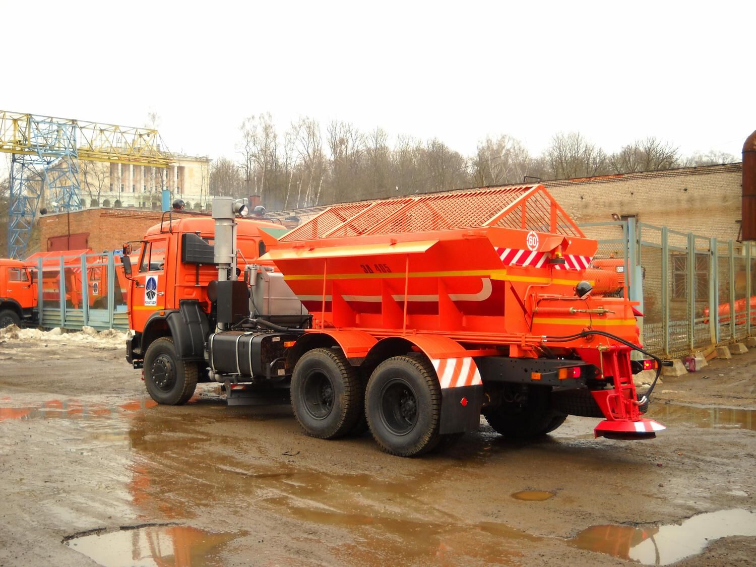 КДМ-7881022 на ш.65115-48 (ПС сталь 09Г2С, V=10,5 м3, Средний нож)