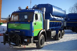 КДМ-7881022 на ш.65115-50 (ПС сталь 09Г2С, V=10,5 м3, ПМ сталь 09Г2С, V=12 м3, Сопла, Отвал)