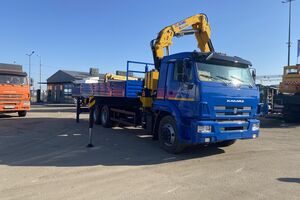 бортовой а/м КАМАЗ 65117-48 с КМУ XCMG SQZ 200