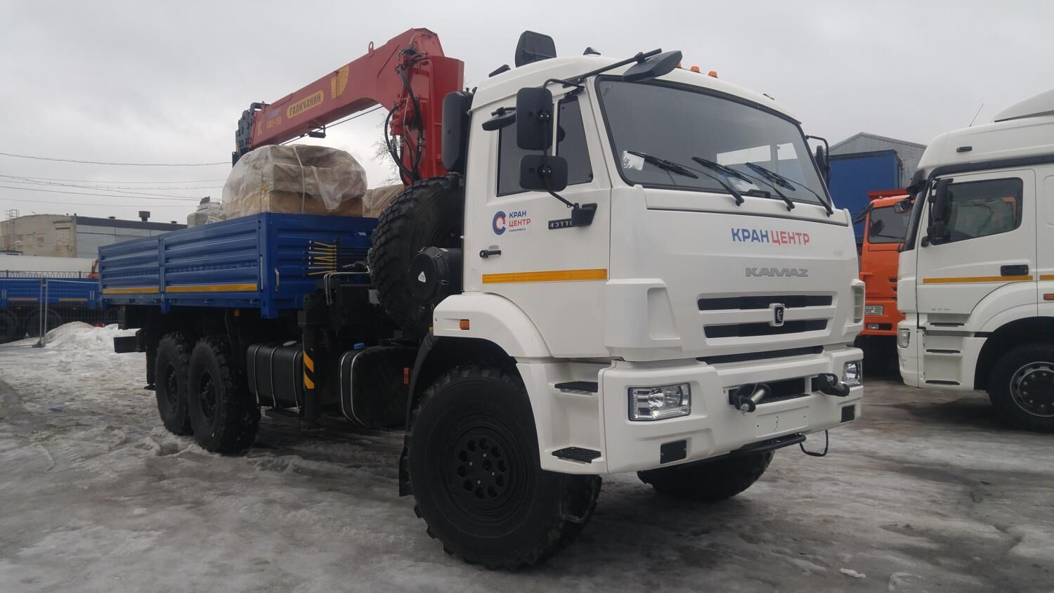 Бортовой КАМАЗ 43118-73094-50 с КМУ ГАЛИЧ-150